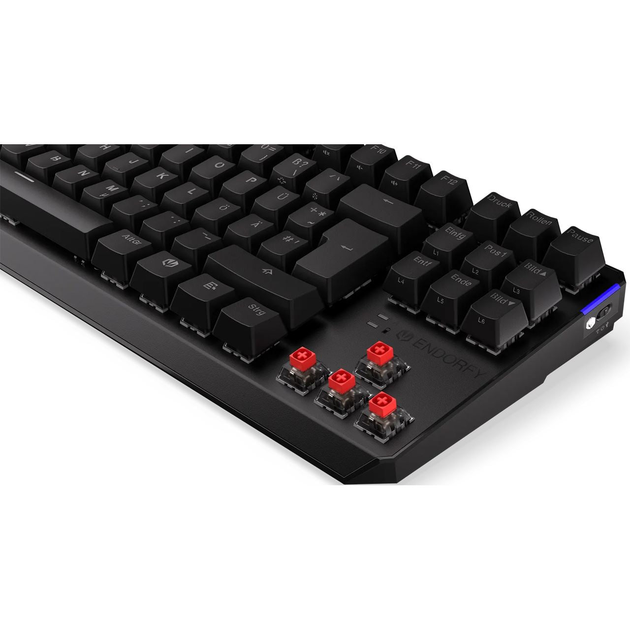 Thock TKL Kailh Box RED – Kabellose Mechanische Tastatur (Deutsch)
